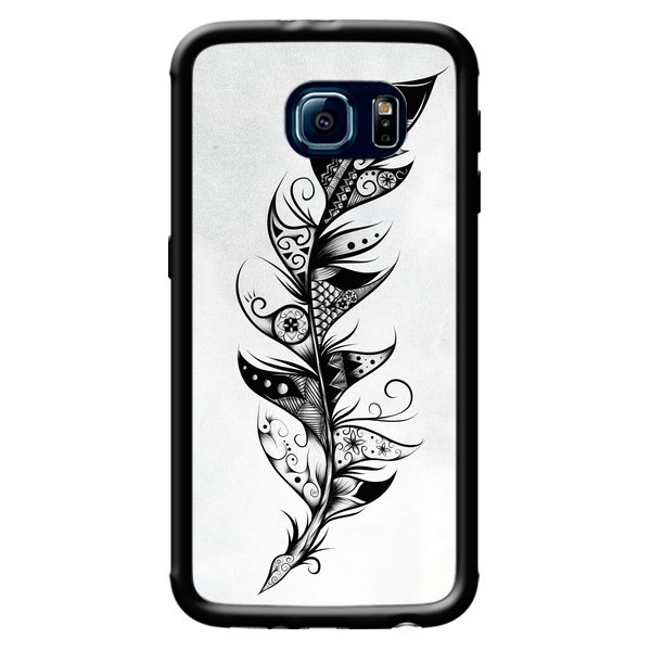 coque galaxy s6 plume coque galaxy s6 plume