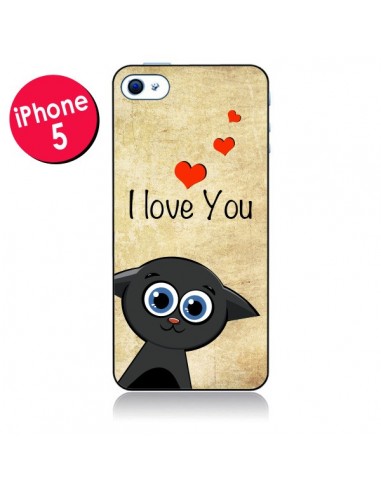 Coque Cute Cat pour iPhone 5