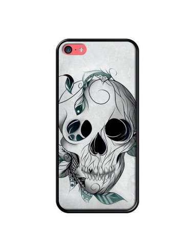 Coque Skull Boho Tête de Mort pour iPhone 5C - LouJah
