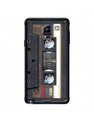 Coque Cassette Gold K7 pour Samsung Galaxy Note 4 - Maximilian San