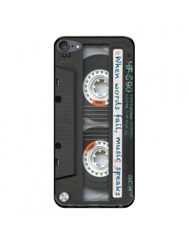 Coque Cassette Words K7 pour iPod Touch 5 - Maximilian San
