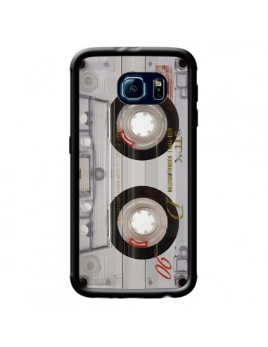 Coque Cassette Transparente K7 pour Samsung Galaxy S6 - Maximilian San