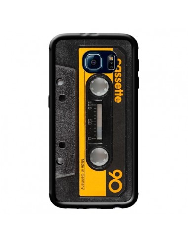 Coque Yellow Cassette K7 pour Samsung Galaxy S6 Edge - Maximilian San