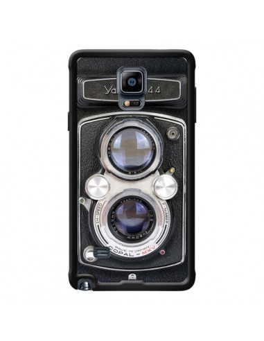 Coque Vintage Camera Yashica 44 Appareil Photo pour Samsung Galaxy Note 4 - Maximilian San