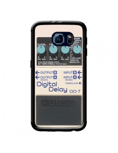Coque Digital Delay Radio Son pour Samsung Galaxy S6 Edge - Maximilian San