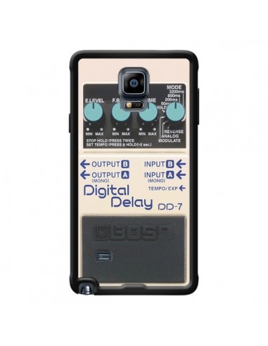 Coque Digital Delay Radio Son pour Samsung Galaxy Note 4 - Maximilian San