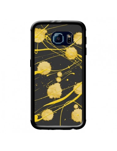 Coque Gold Splash Peinture Art pour Samsung Galaxy S6 - Maximilian San