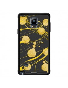 Coque Gold Splash Peinture Art pour Samsung Galaxy Note 4 - Maximilian San