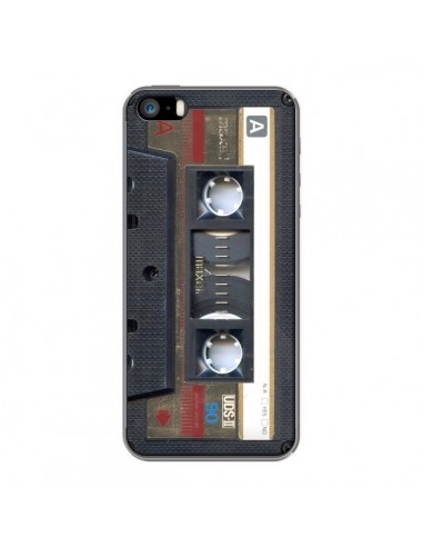 Coque Cassette Gold K7 pour iPhone 5 et 5S - Maximilian San