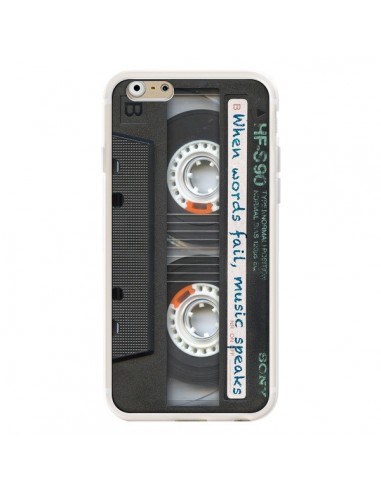 Coque Cassette Words K7 pour iPhone 6 - Maximilian San