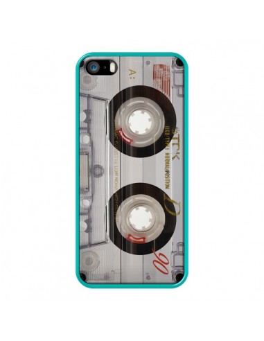 Coque Cassette Transparente K7 pour iPhone 5 et 5S - Maximilian San