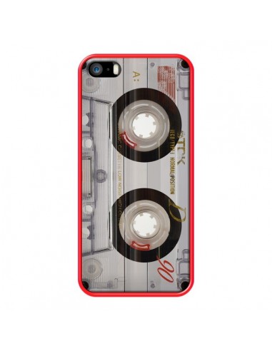 Coque Cassette Transparente K7 pour iPhone 5 et 5S - Maximilian San