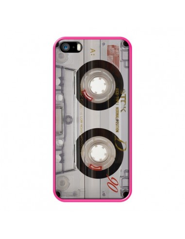 Coque Cassette Transparente K7 pour iPhone 5 et 5S - Maximilian San