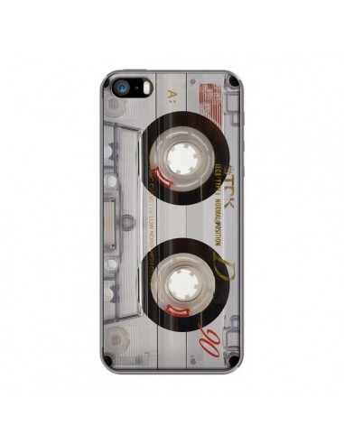 Coque Cassette Transparente K7 pour iPhone 5 et 5S - Maximilian San