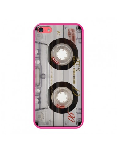 Coque Cassette Transparente K7 pour iPhone 5C - Maximilian San