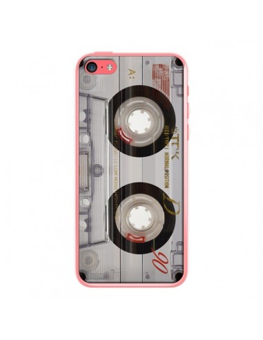 Coque Cassette Transparente K7 pour iPhone 5C - Maximilian San