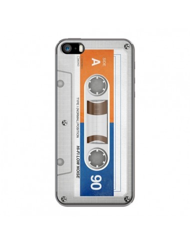 Coque White Cassette K7 pour iPhone 5 et 5S - Maximilian San