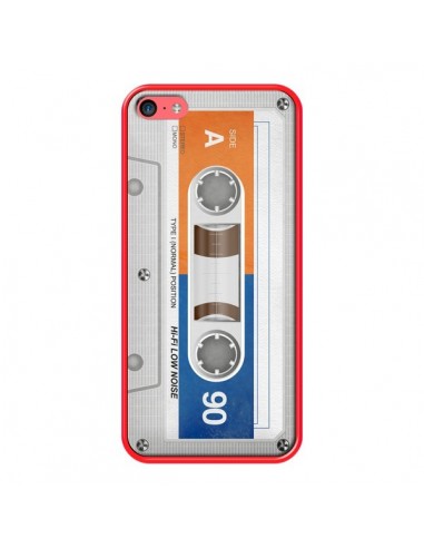 Coque White Cassette K7 pour iPhone 5C - Maximilian San