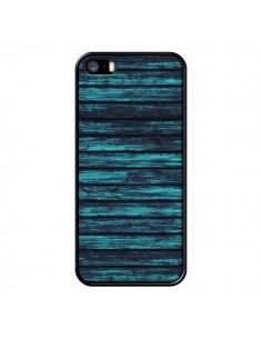 Coque Blue Moon Wood Bois pour iPhone 5 et 5S - Maximilian San