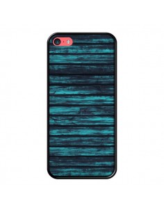 Coque Blue Moon Wood Bois pour iPhone 5C - Maximilian San