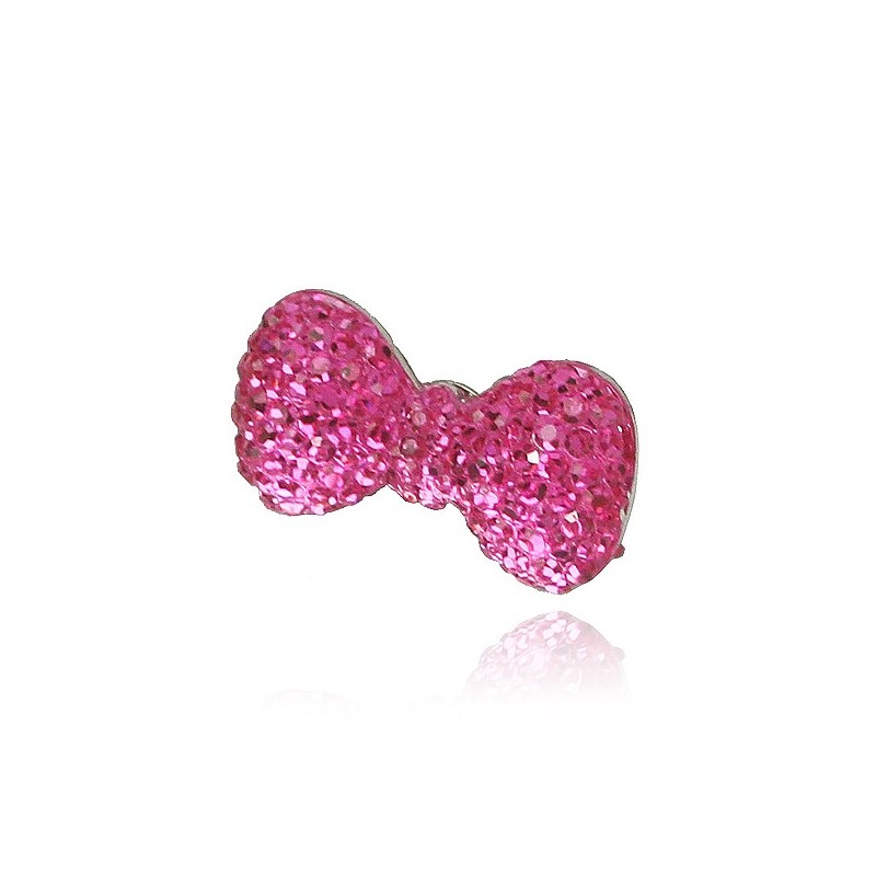 Bijou Nud Papillon Strass pour prise jack