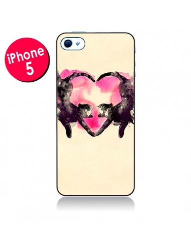 Coque Cats love to sleep pour iPhone 5