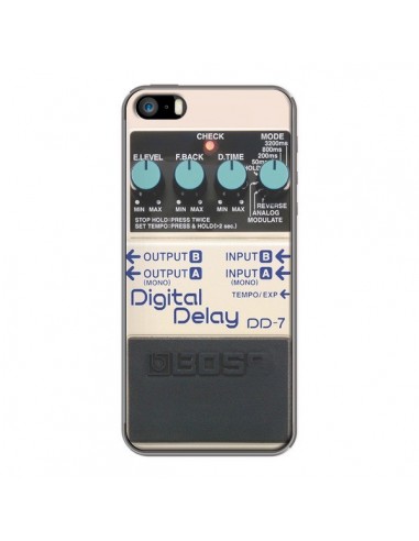 Coque Digital Delay Radio Son pour iPhone 5 et 5S - Maximilian San
