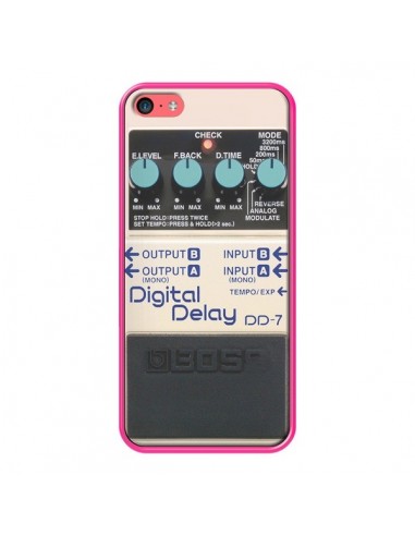 Coque Digital Delay Radio Son pour iPhone 5C - Maximilian San