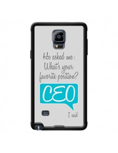 Coque What's your favorite position CEO I said, bleu pour...