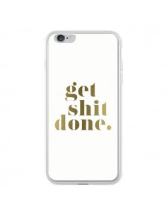 Coque iPhone 6 Plus et 6S Plus Get Shit Done Doré - Shop...