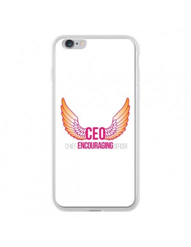 Coque iPhone 6 Plus et 6S Plus CEO Chief Encouraging Officer Rose - Shop Gasoline