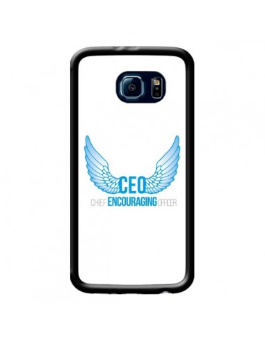 Coque CEO Chief Encouraging Officer Bleu pour Samsung Galaxy S6 - Shop Gasoline