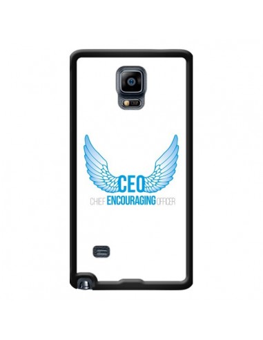 Coque CEO Chief Encouraging Officer Bleu pour Samsung Galaxy Note 4 - Shop Gasoline