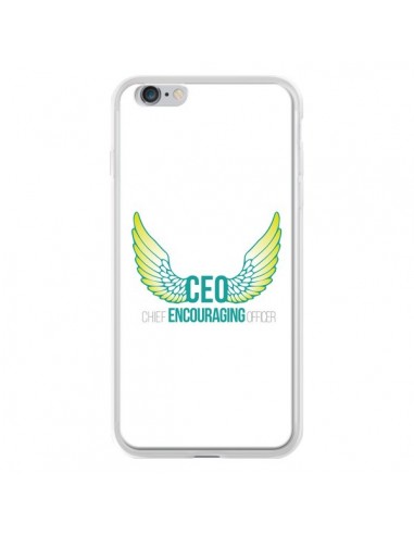 Coque iPhone 6 Plus et 6S Plus CEO Chief Encouraging Officer Vert - Shop Gasoline