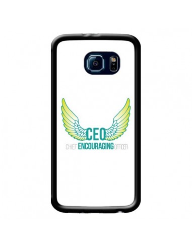 Coque CEO Chief Encouraging Officer Vert pour Samsung Galaxy S6 - Shop Gasoline