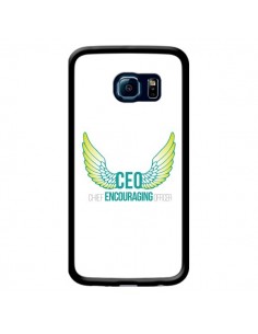Coque CEO Chief Encouraging Officer Vert pour Samsung...