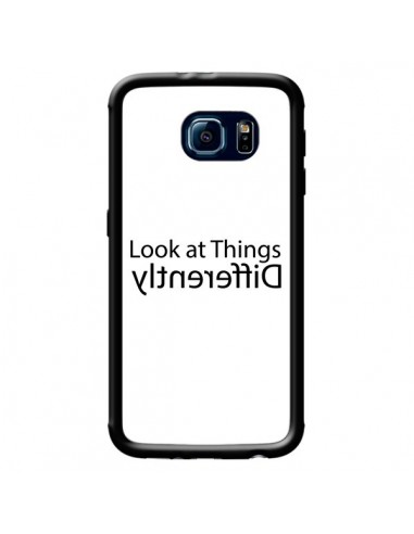 Coque Look at Different Things Black pour Samsung Galaxy S6 - Shop Gasoline