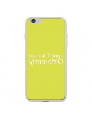 Coque iPhone 6 Plus et 6S Plus Look at Different Things Yellow - Shop Gasoline