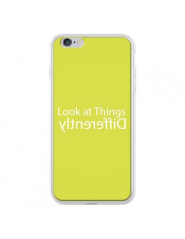 Coque iPhone 6 Plus et 6S Plus Look at Different Things Yellow - Shop Gasoline