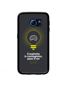Coque Creativity is contagious, Einstein pour Samsung...