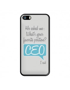 Coque iPhone 5/5S et SE What's your favorite position CEO...