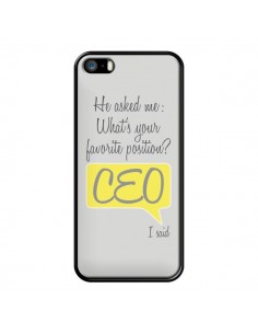Coque iPhone 5/5S et SE What's your favorite position CEO...