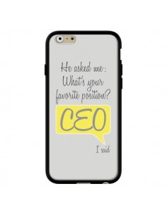 Coque iPhone 6 et 6S What's your favorite position CEO I...