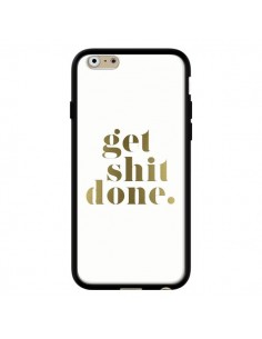 Coque iPhone 6 et 6S Get Shit Done Doré - Shop Gasoline