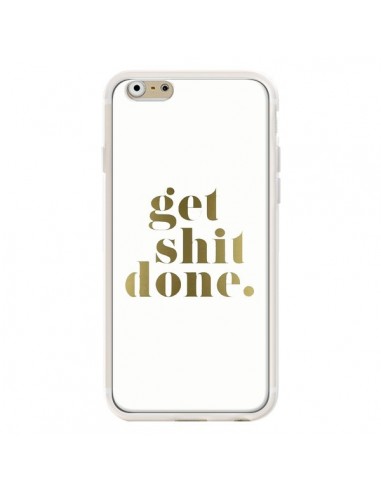 Coque iPhone 6 et 6S Get Shit Done Doré - Shop Gasoline