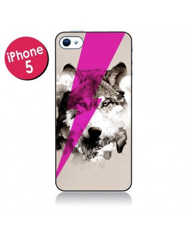 Coque Wolf Rocks pour iPhone 5