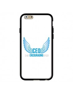 Coque iPhone 6 et 6S CEO Chief Encouraging Officer Bleu -...
