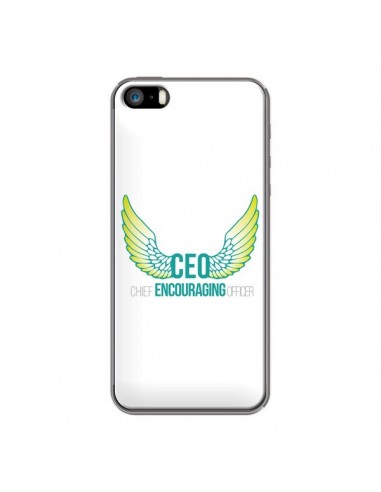 Coque iPhone 5/5S et SE CEO Chief Encouraging Officer Vert - Shop Gasoline