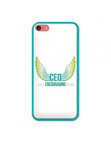 Coque iPhone 5C CEO Chief Encouraging Officer Vert - Shop Gasoline