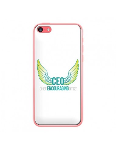 Coque iPhone 5C CEO Chief Encouraging Officer Vert - Shop Gasoline